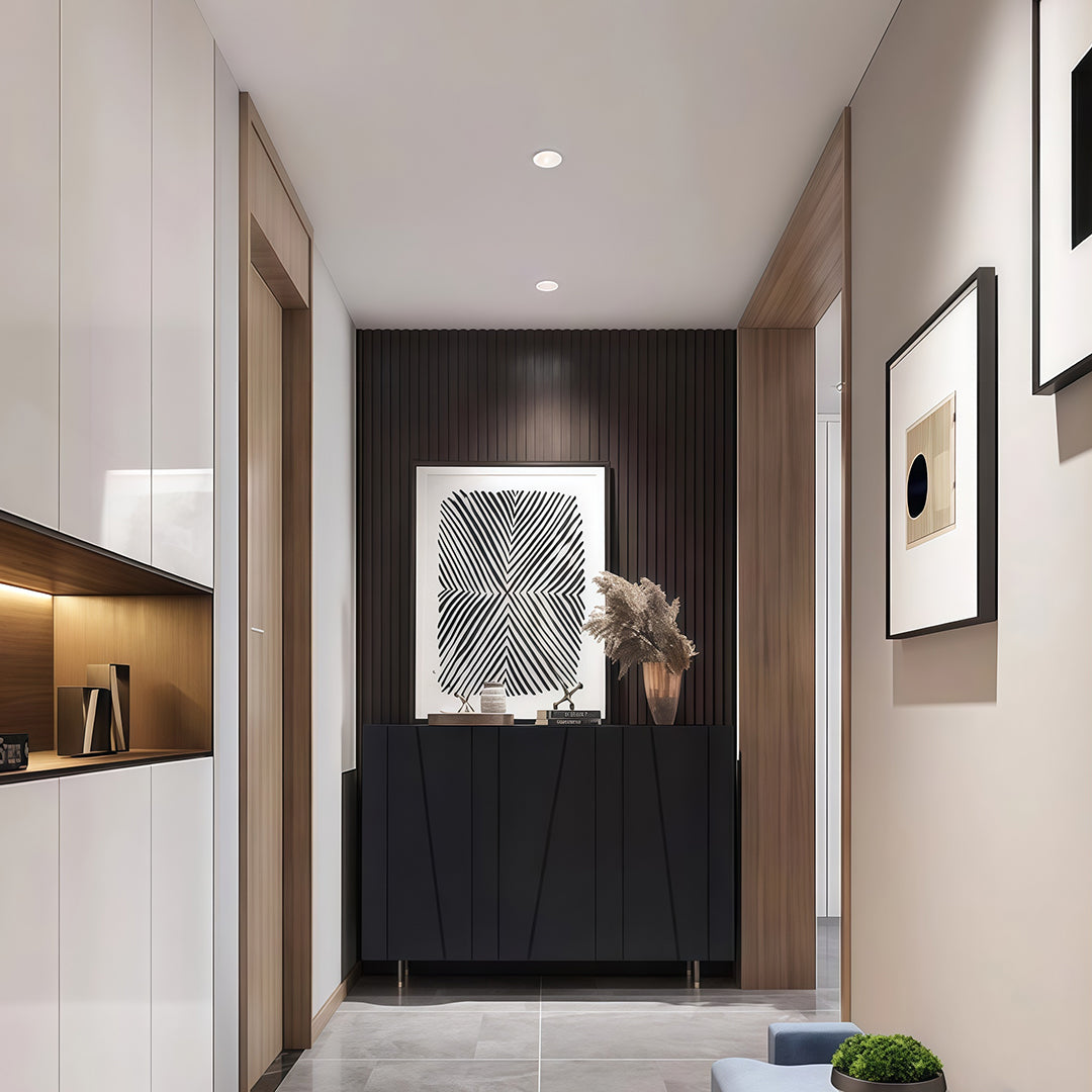 Ultra-Thin Minimalist Anti-Glare LED Recessed Spotlight — Aluminum, 3.7cm, 8°/15°/24° Beam, 3000K/4000K, Ra97