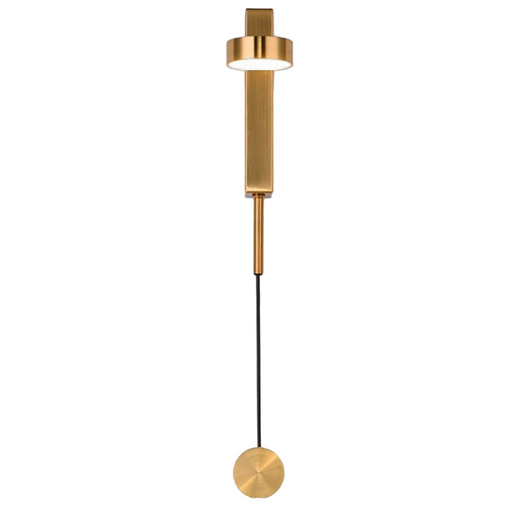 adjustable 180 rotatable led wall lamp with rotary switch for nordic style bedside aisle