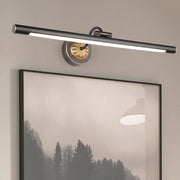 adjustable 240 led head black copper linear bathroom vanity light
