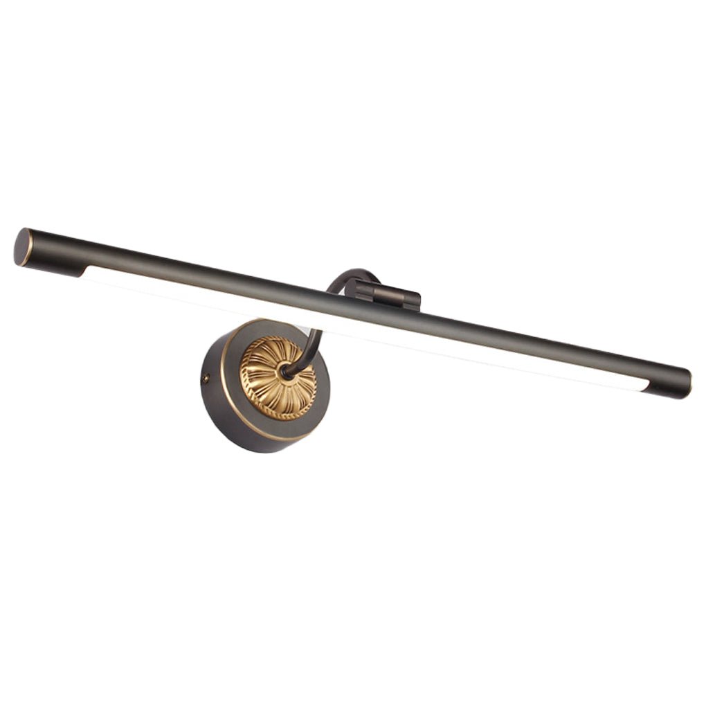 adjustable 240 led head black copper linear bathroom vanity light