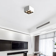 adjustable 4 head led flush mount cube ceiling spotlights 712w