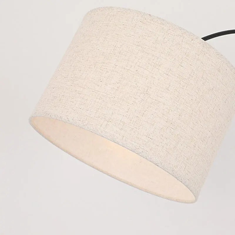 Adjustable Arc Floor Lamp with Marble Base and Shaded Design Luxe