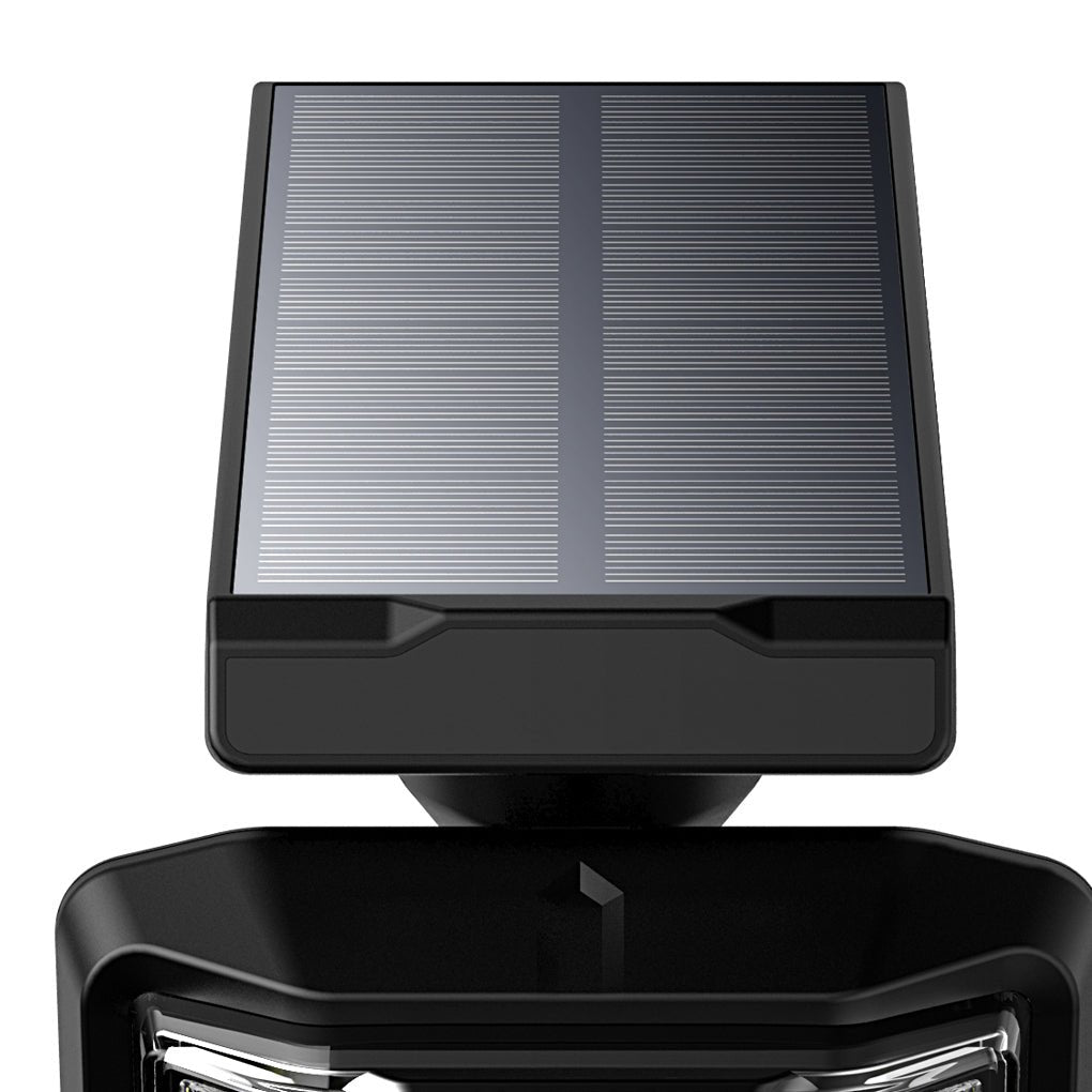 adjustable led solar outdoor wall lamp with motion sensor spotlight
