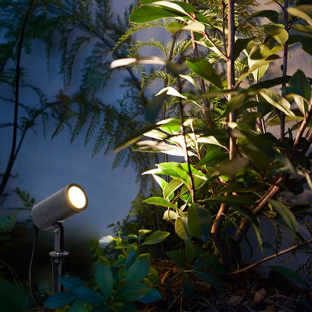 adjustable led spot lights for outdoor landscape decoration ground insert lighting for yards trees and lawns