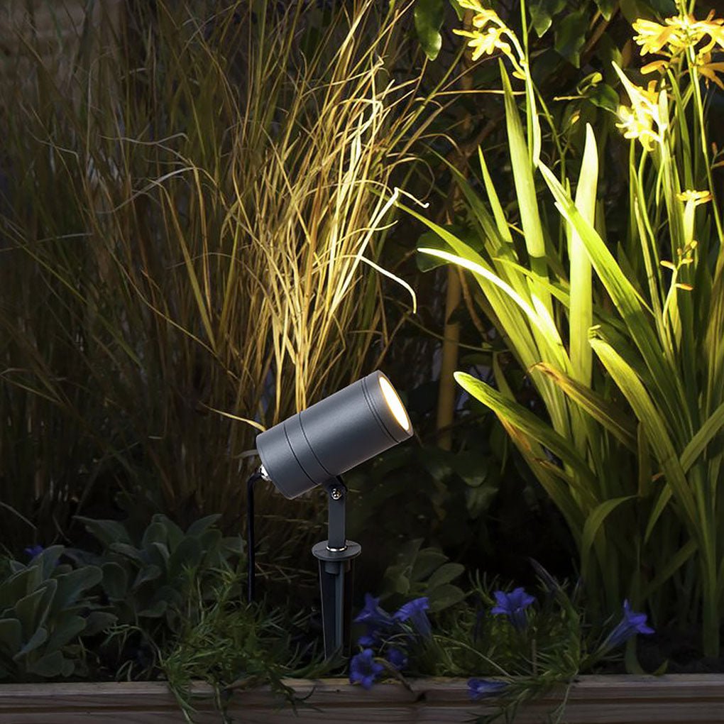 adjustable led spot lights for outdoor landscape decoration ground insert lighting for yards trees and lawns