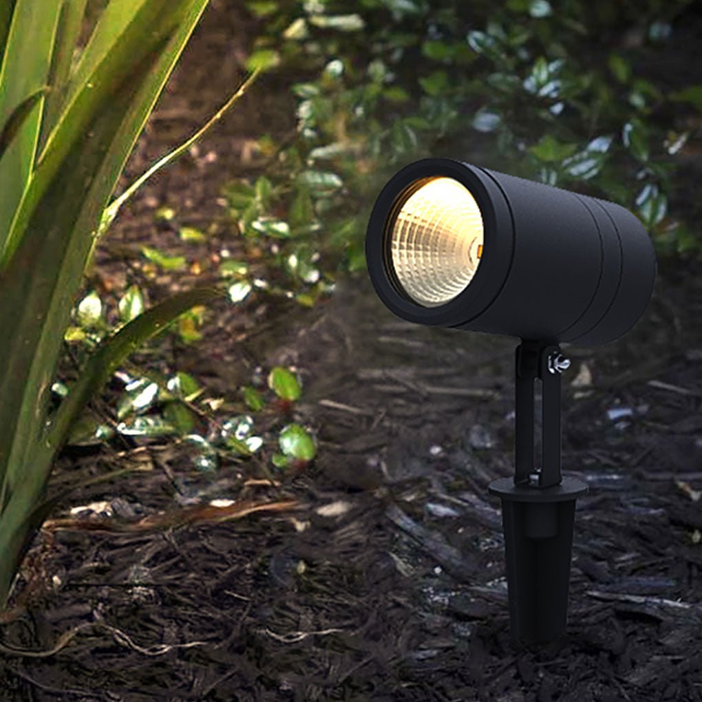 adjustable led spot lights for outdoor landscape decoration ground insert lighting for yards trees and lawns