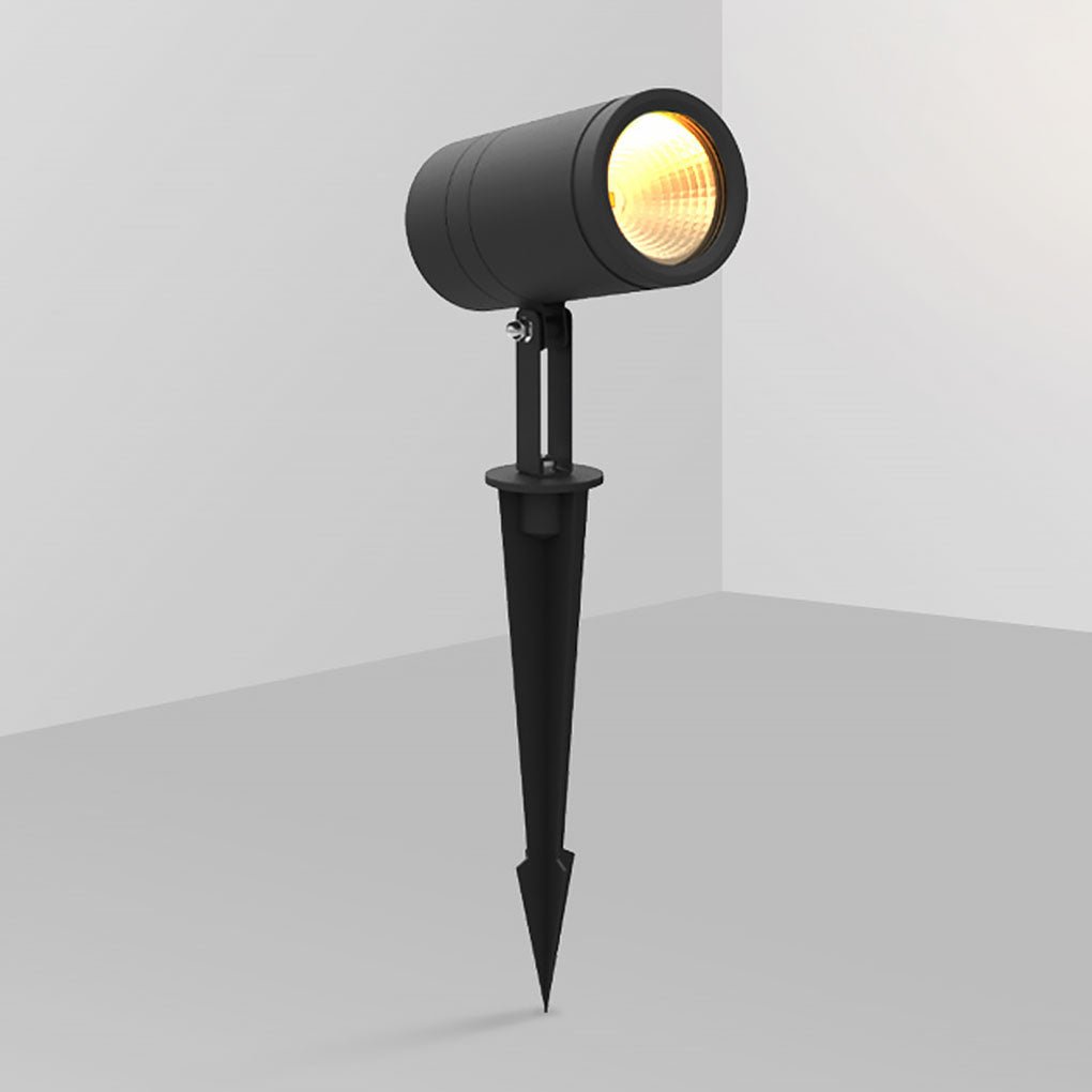 adjustable led spot lights for outdoor landscape decoration ground insert lighting for yards trees and lawns