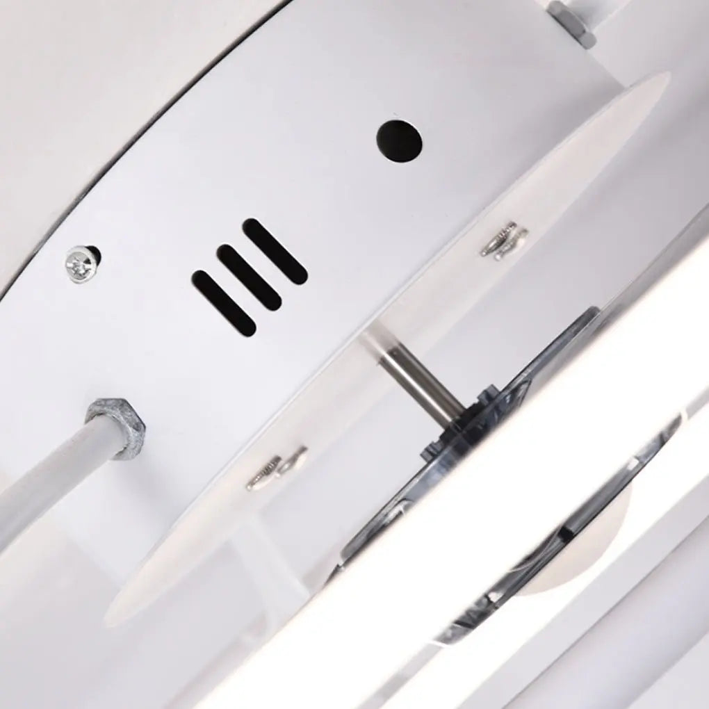 Adjustable Nordic Frequency Conversion Ceiling Fan Lights for Living Room, Bedroom, and Dining Room Luxe