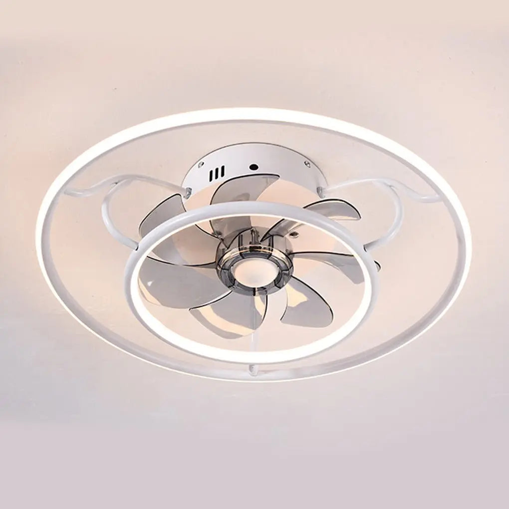 Adjustable Nordic Frequency Conversion Ceiling Fan Lights for Living Room, Bedroom, and Dining Room Luxe