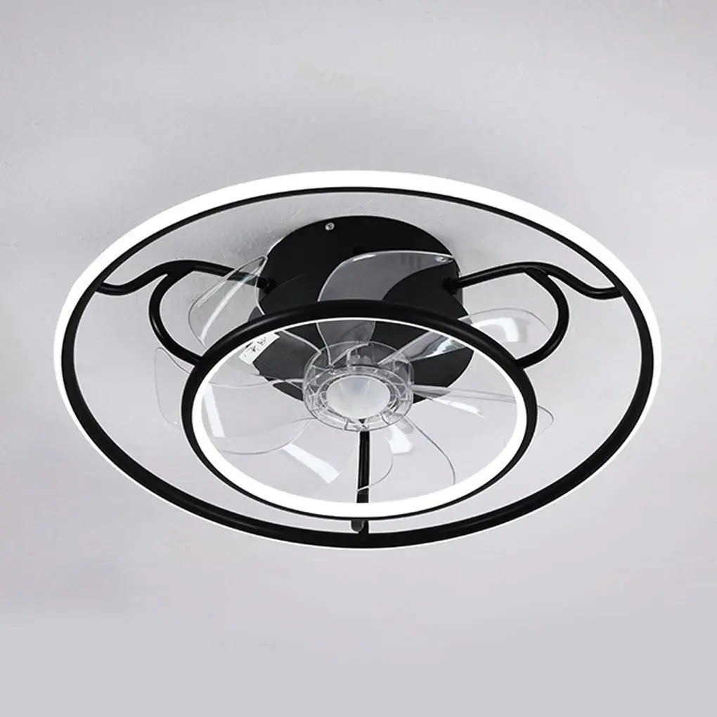 Adjustable Nordic Frequency Conversion Ceiling Fan Lights for Living Room, Bedroom, and Dining Room Luxe