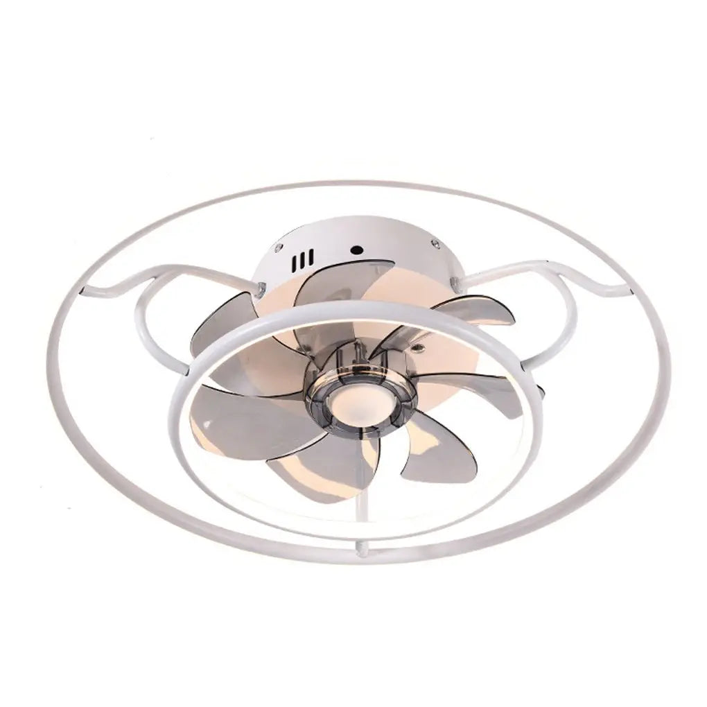 Adjustable Nordic Frequency Conversion Ceiling Fan Lights for Living Room, Bedroom, and Dining Room Luxe