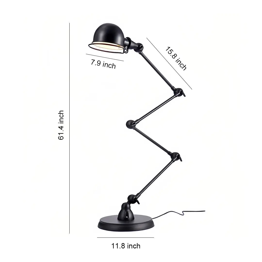 Industrial Task Standing Lamp: Reading Floor Lamps for Your Living Room Luxe