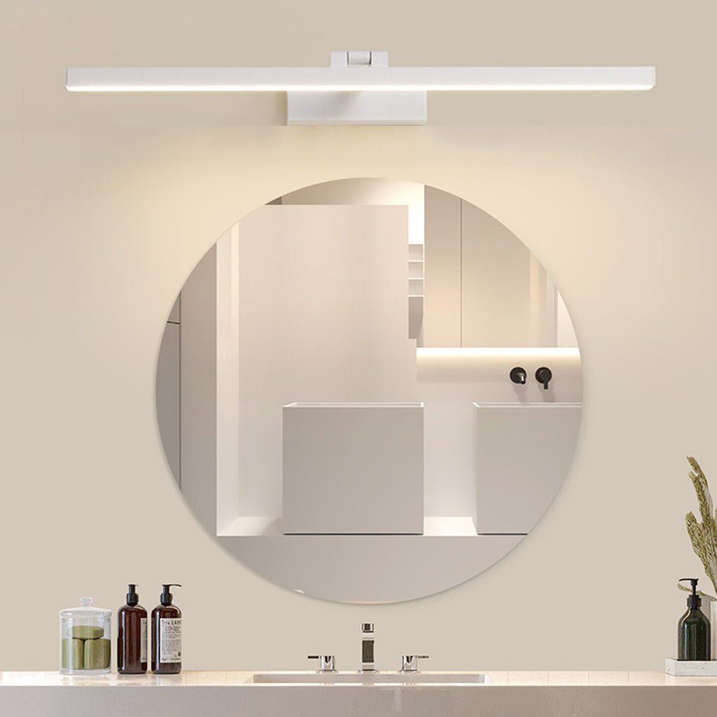 adjustable rotatable linear led vanity light for bathrooms