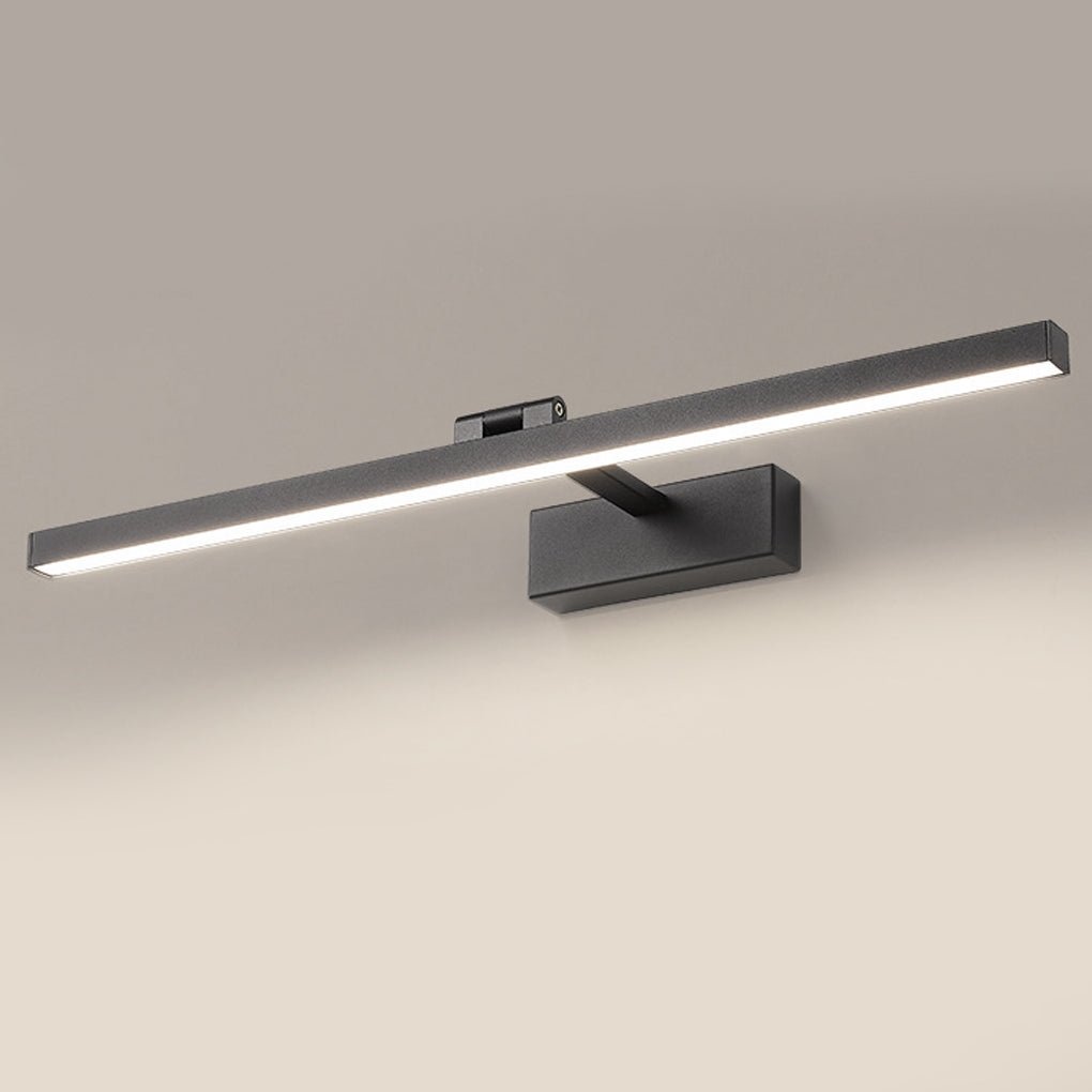 adjustable rotatable linear led vanity light for bathrooms