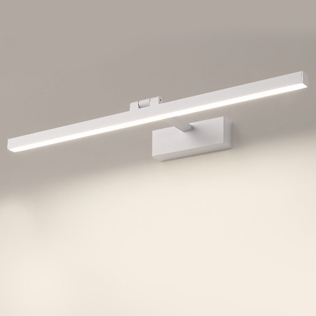 adjustable rotatable linear led vanity light for bathrooms