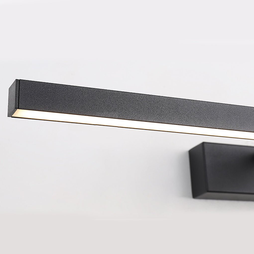 adjustable rotatable linear led vanity light for bathrooms