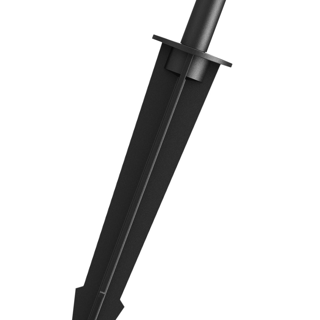 Modern Minimalist LED Path Light — Die-Cast Aluminum, 8W OSRAM, 3000K, IP65 Weatherproof, Matte Black