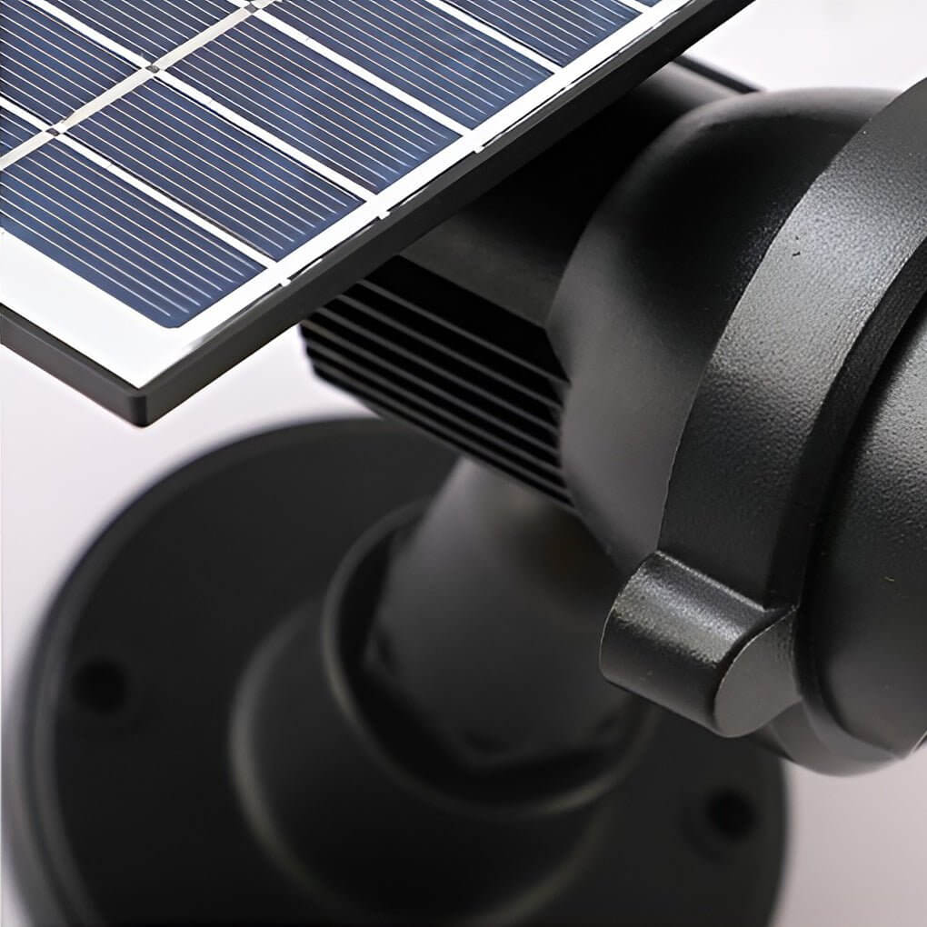 adjustable solar powered outdoor spotlights for tree lighting