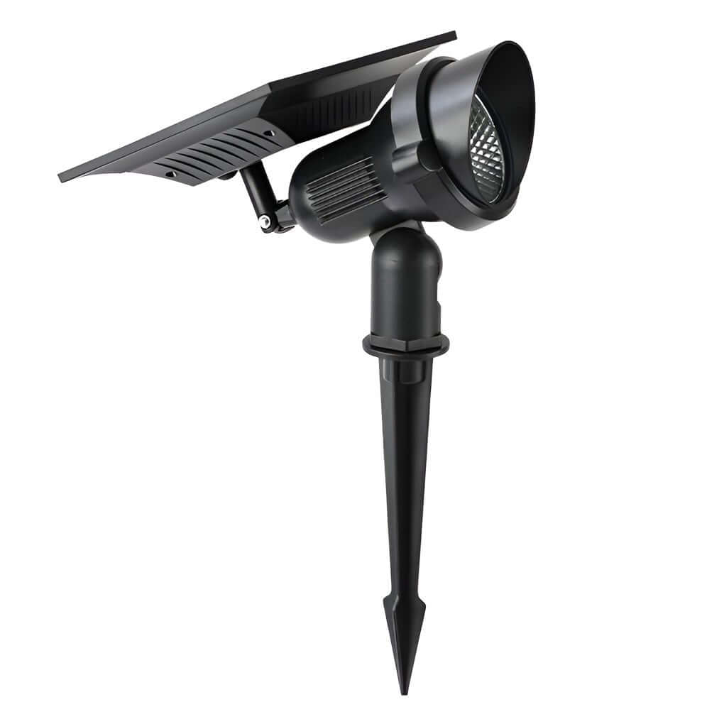 adjustable solar powered outdoor spotlights for tree lighting