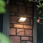 Minimalist Adjustable Outdoor Wall Sconce — Aluminum, 12.5W LED, 340° Rotation, IP54, Motion Sensor Option