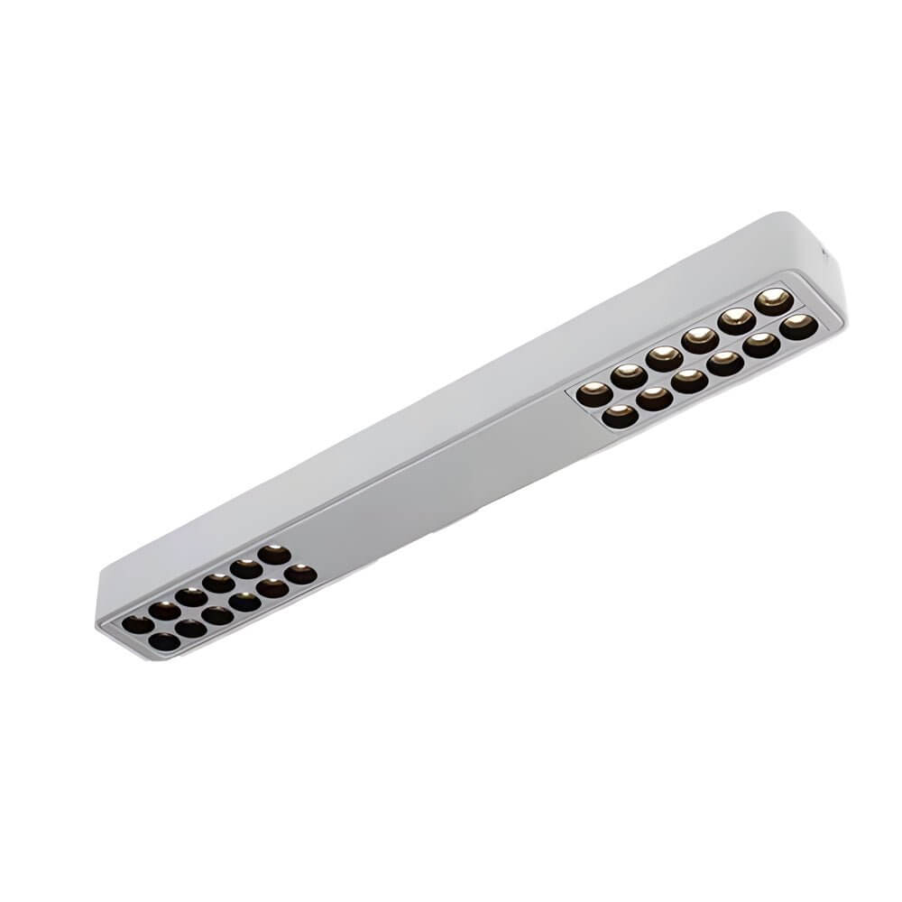 aluminum led flush mount ceiling downlight squarerectangle design