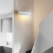 Rectangular Modern Minimalist Down-Light Wall Sconce — Aluminum & Glass, LED 12W, 3000K / 6000K