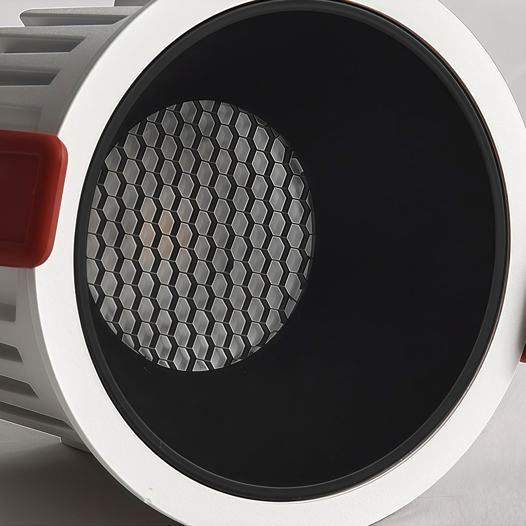 Anti-Glare Recessed LED Downlight — Aluminum, 7W / 12W, 3000K / 4000K / 6000K, CRI 90