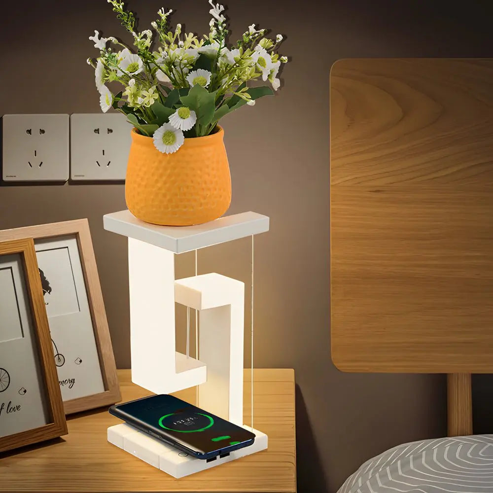 Cordless Ambient Lighting: Anti-Gravity LED Accent Table Lamp Luxe
