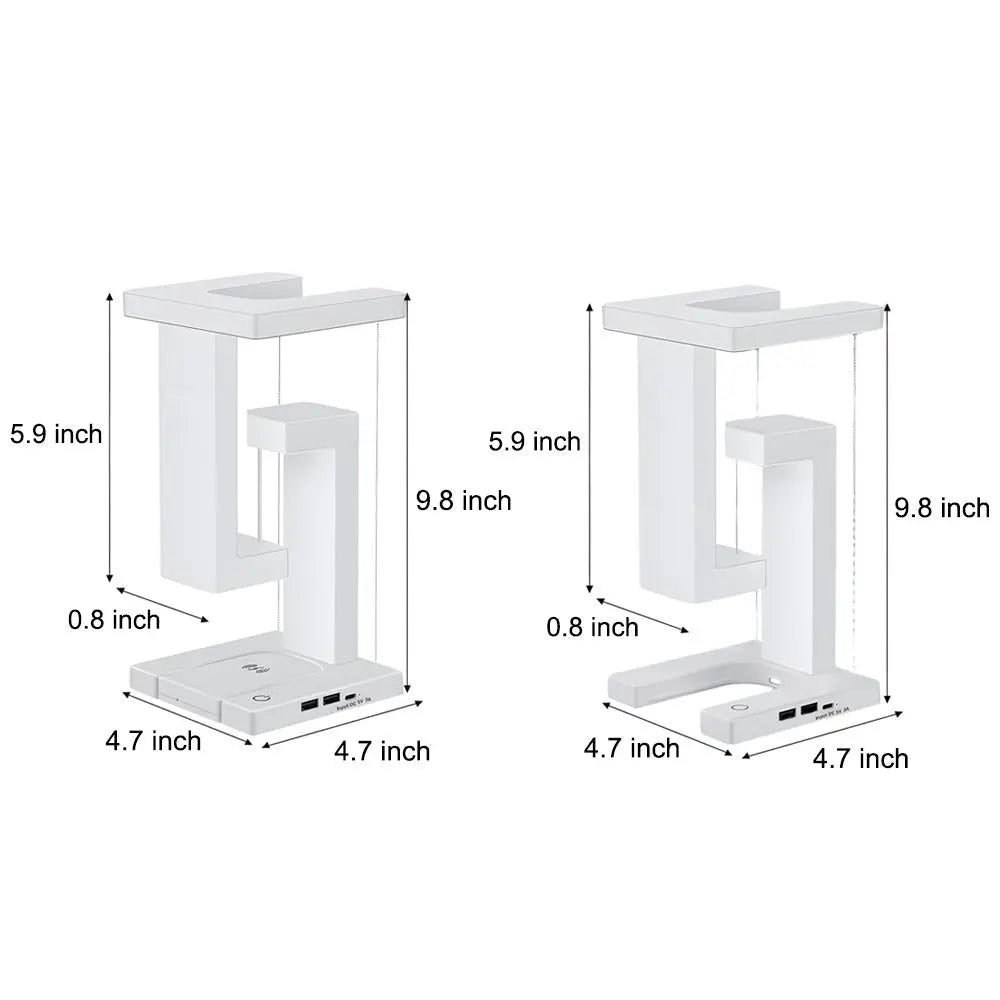 Cordless Ambient Lighting: Anti-Gravity LED Accent Table Lamp Luxe