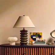 American Retro Cloth Table Lamp - Creative Decorative Lighting Luxe