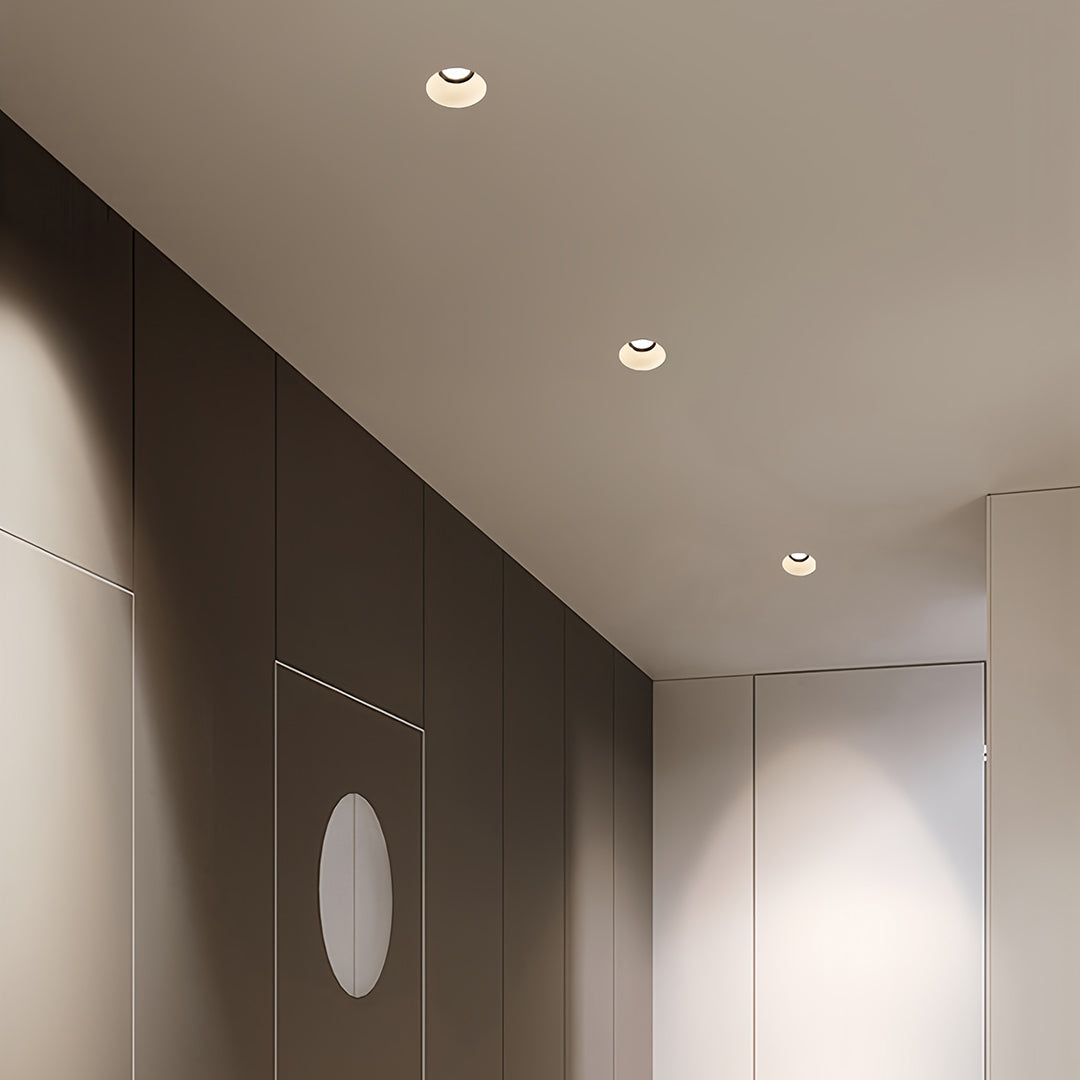 Deep Anti-Glare Recessed LED Spotlight — Aluminum, 7W / 12W / 15W, 3000K or 4000K, Ra98