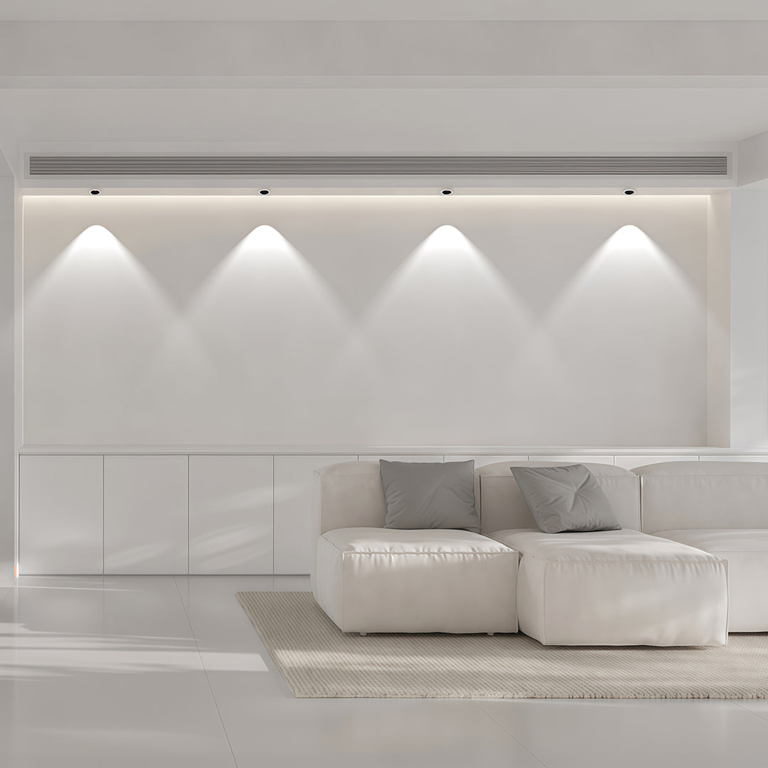 Deep Anti-Glare LED Recessed Spotlight — Die-Cast Aluminum, Ra98 CRI, 7W/10W/12W, 3000K/4000K/6000K, Black or White