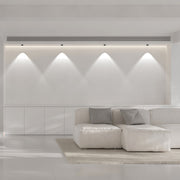 Deep Anti-Glare LED Recessed Spotlight — Die-Cast Aluminum, Ra98 CRI, 7W/10W/12W, 3000K/4000K/6000K, Black or White