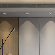 Extendable & Rotatable Recessed LED Spotlight — Aluminum & Acrylic, 12W–35W, Three-Color Dimming, 360° Rotation, Ra90