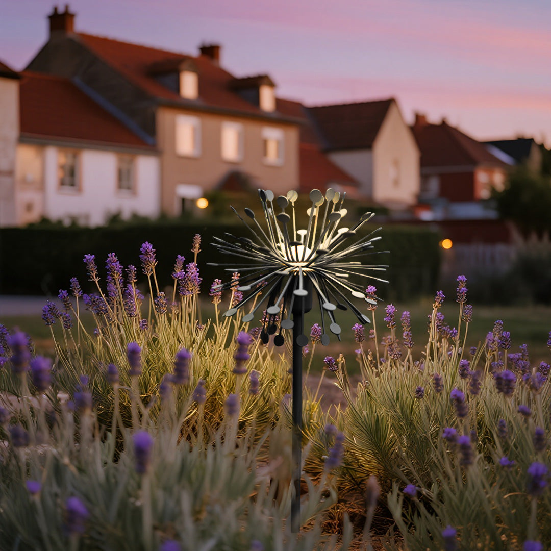 Dandelion Outdoor Landscape Spike Light — Aluminum, 12W LED, IP65 Weatherproof, 4- or 8-Pack