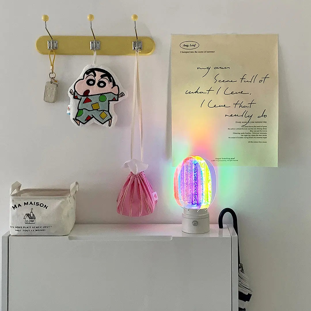 Unique Artistic LED Table Lamps - Colorful Aluminum Decorative Lighting Luxe