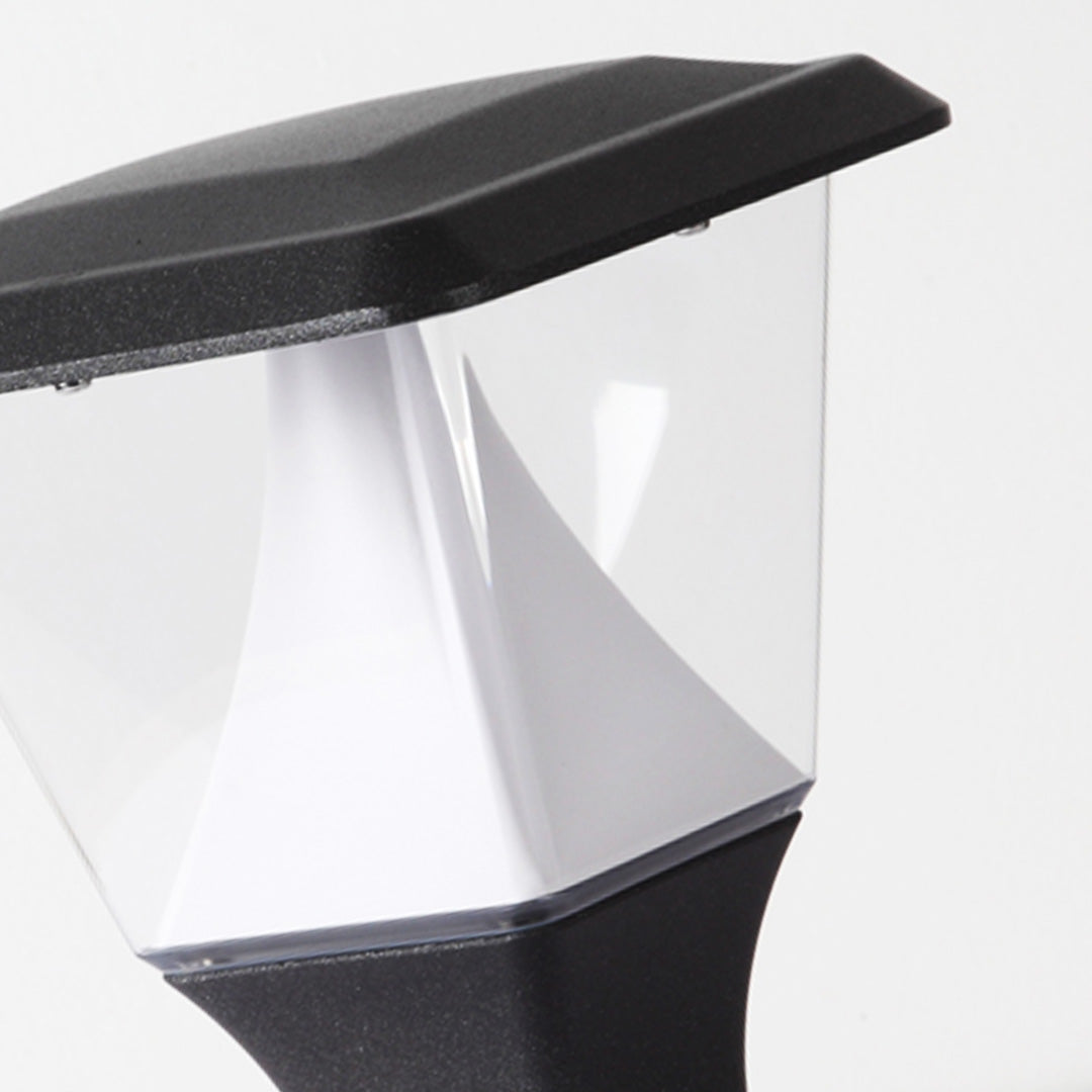 Modern Minimalist 6.5" Outdoor LED Bollard Light — Die-Cast Aluminum, 8W OSRAM, 3000K, IP65, 3 Heights