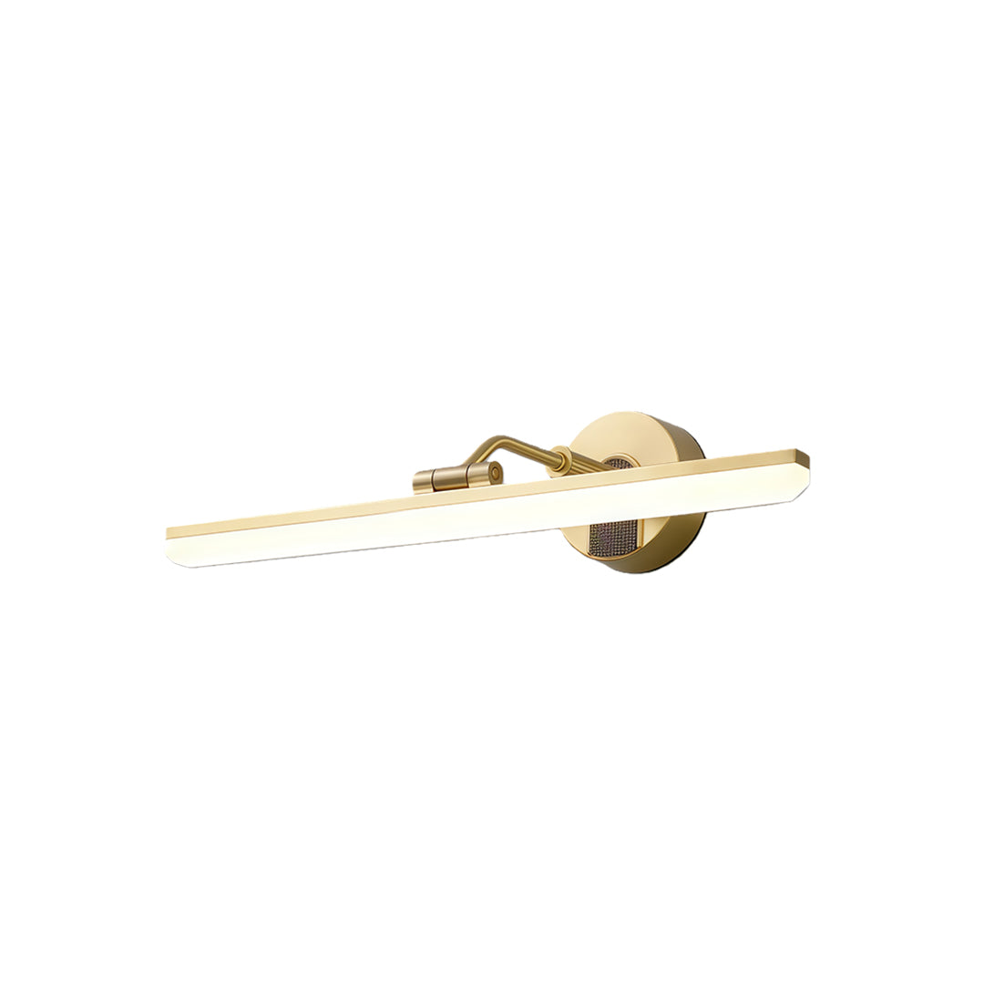 Linear LED Bathroom Vanity Light Bar — Copper, Black or Gold, Three-Color Temperature, Small / Medium / Large
