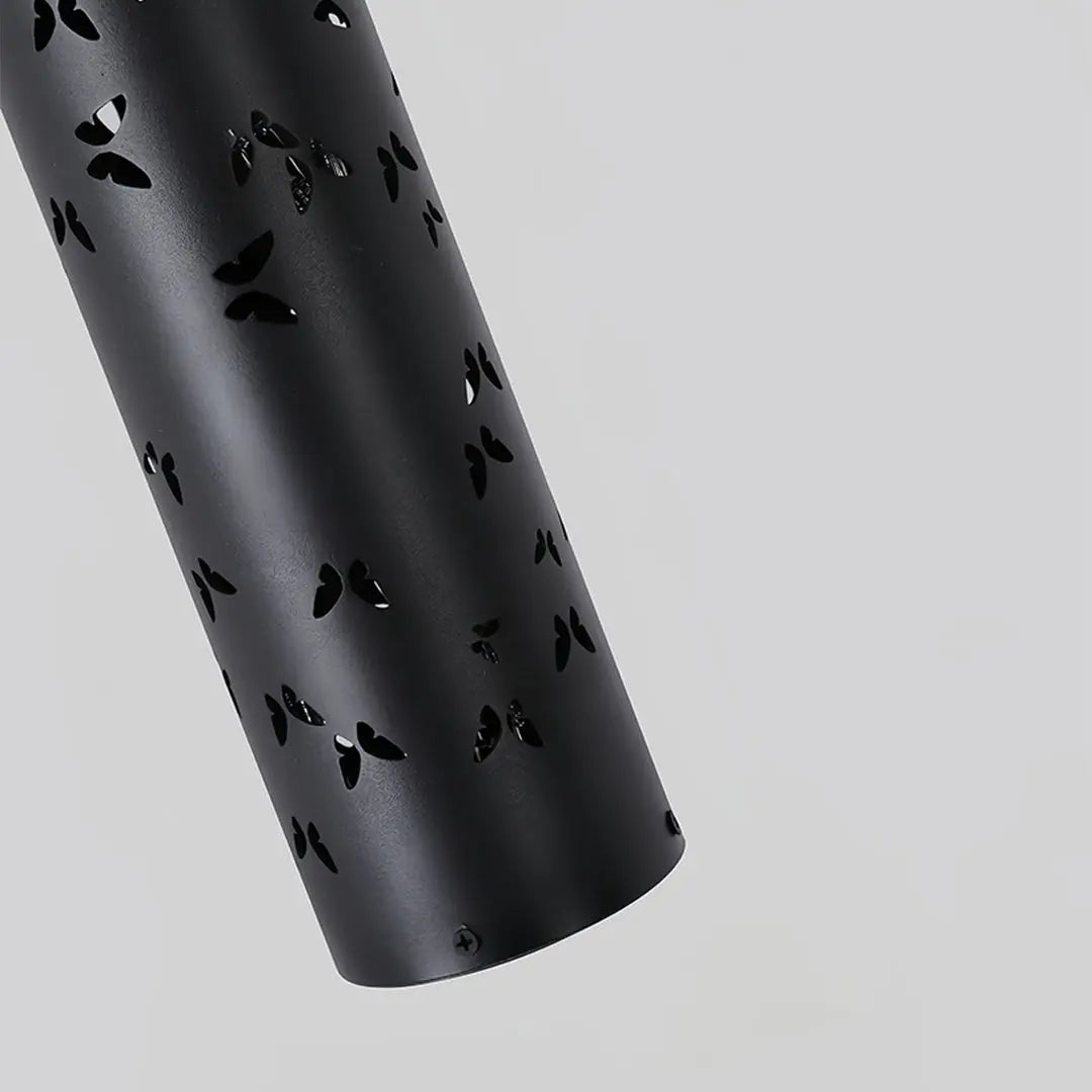 Decorative Column Lamp with Butterfly Floor Lamp Ambient Projector Luxe