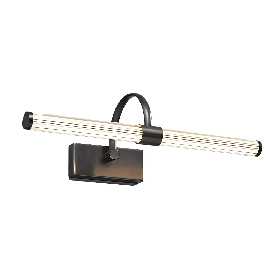 Minimalist Solid Copper Vanity Light Bar — LED, 18W/24W, 450mm & 600mm, Copper or Black