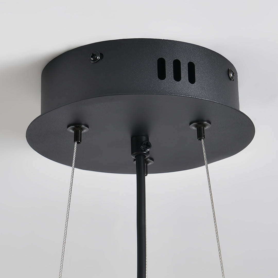 Pleated PET Felt Industrial Pendant — Iron, Sound-Absorbing, E27, 16" or 20.5", 5 Colors