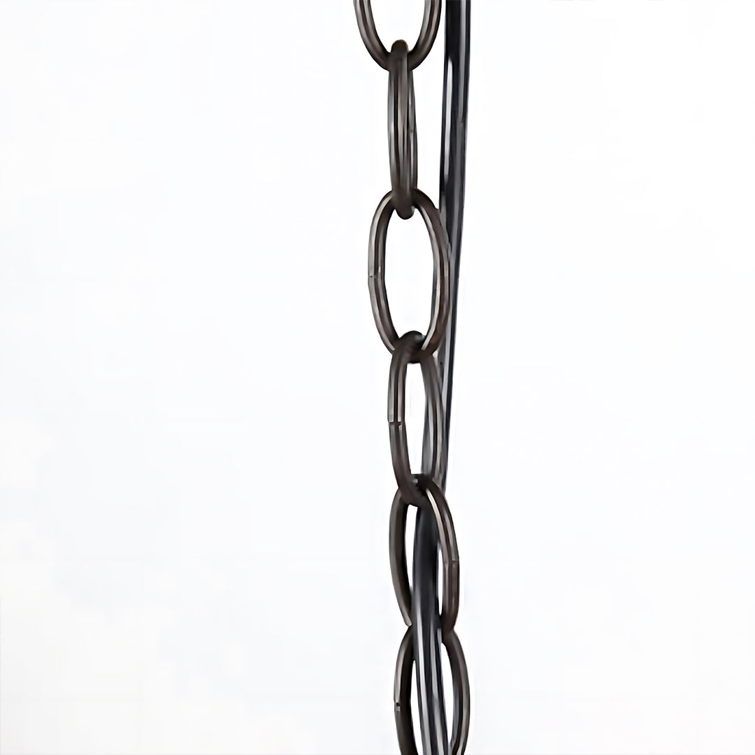 Mid-Century Cone Outdoor Pendant Light — Black Aluminum, Scratch-Resistant Glass, IP54, E27 LED, 7W
