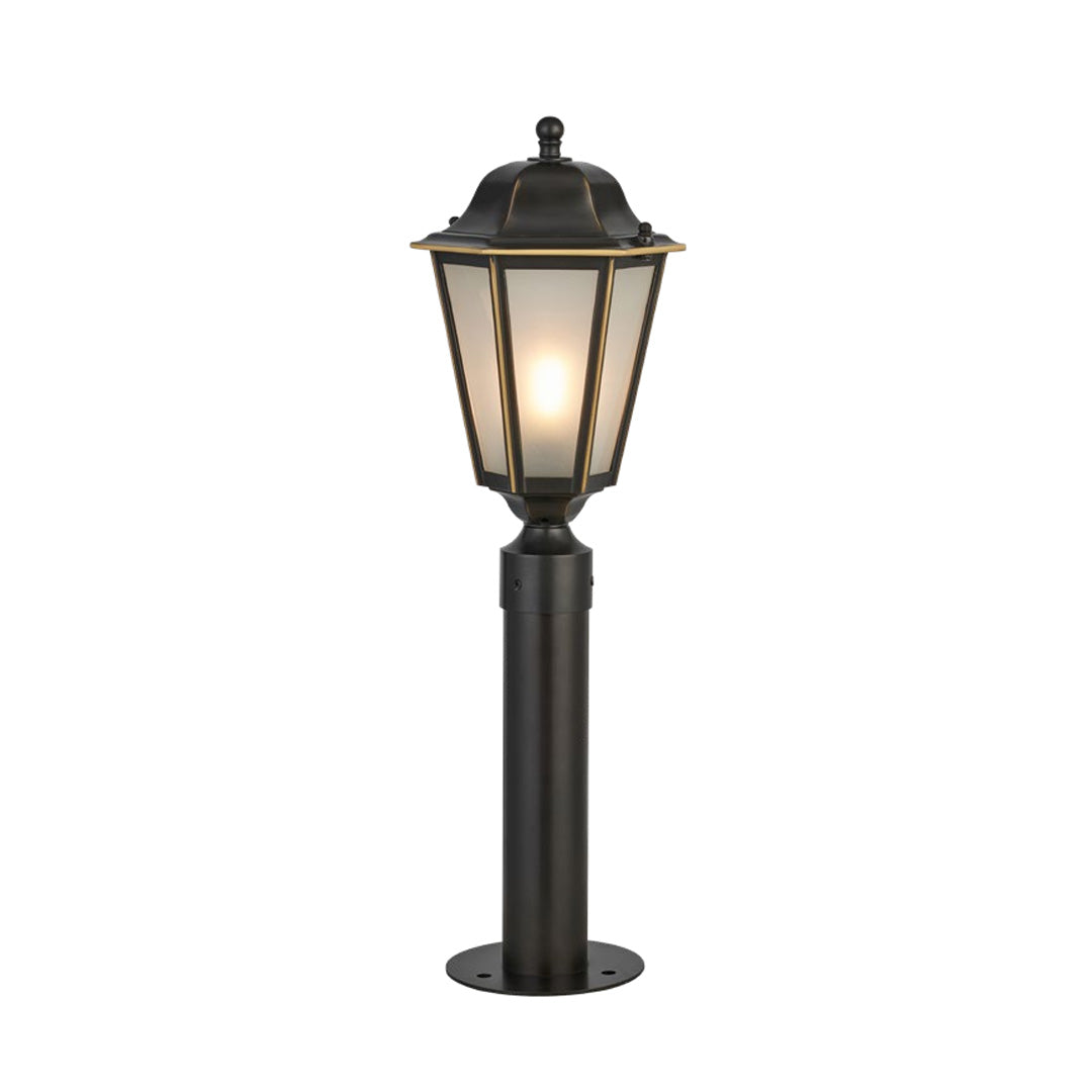 Copper Glass Path Light — Hardwired, E27, IP55 Weatherproof, 23.6"