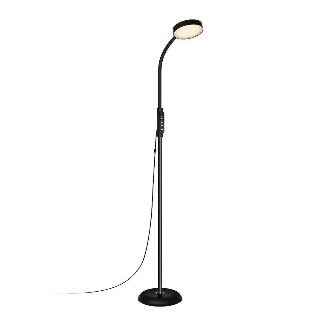Minimalist LED Floor Lamp - Eye-Caring Standing Task Light for Reading Luxe