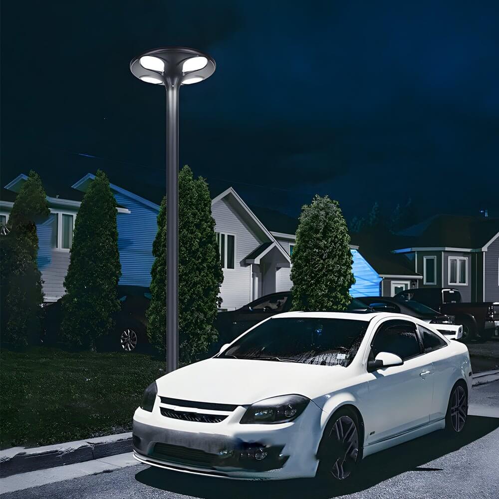 black led solar street light lamp post for outdoor use