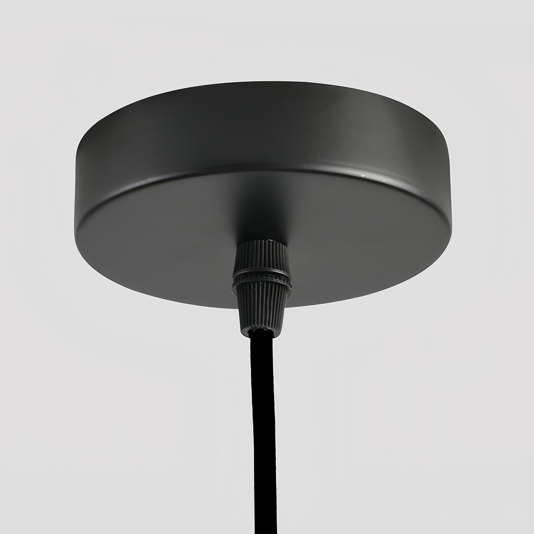 Acoustic PET Felt Pendant Light — Iron, Sound-Dampening, E27, 13.8" or 19.7", Adjustable Chain