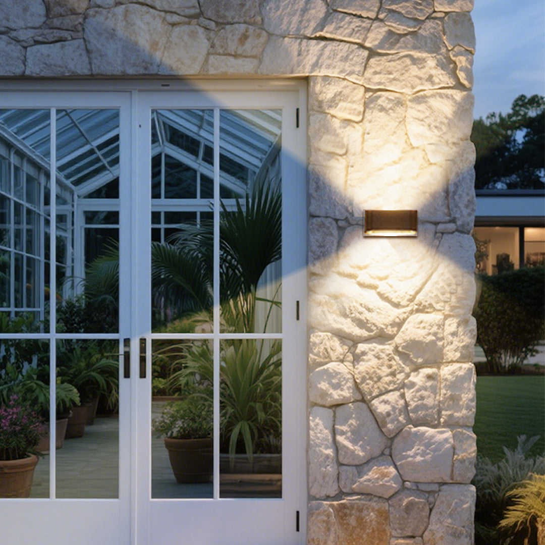 Minimalist Nordic Waterproof Outdoor Up and Down Wall Lights
