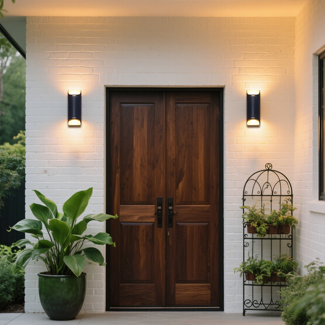 Modern Waterproof LED Up and Down Outdoor Wall Lights