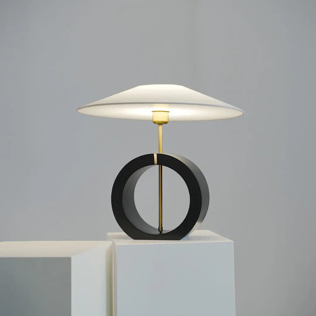 Nordic Minimalist Luxury Natural Wood Table Lamp - Creative Design Luxe