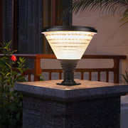 black round pier mount post light 1 light 189 inches high